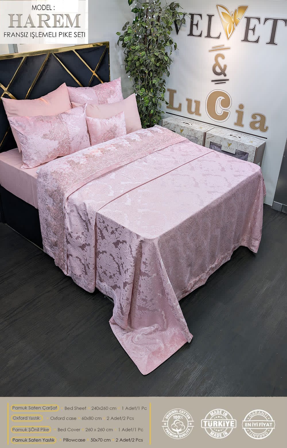 Couvrelit de LUXE 6PCS