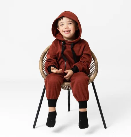 JUMPSUIT orange opéra