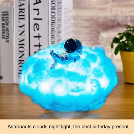 Spaceman Astronaut LED Lamp Cloud