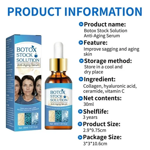 Botox face serum