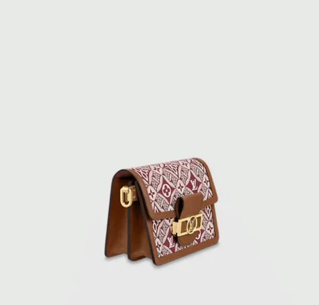 LV Since 1854 Dauphine MM Bag Bordeaux - LuxurBags