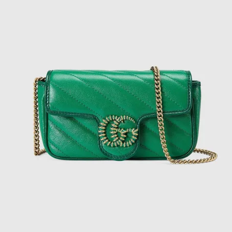 GG Marmont Super Mini Bag - Leather Women's Handbag - LuxurBags