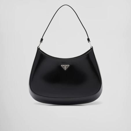 Cleo brushed leather shoulder bag - LuxurBags