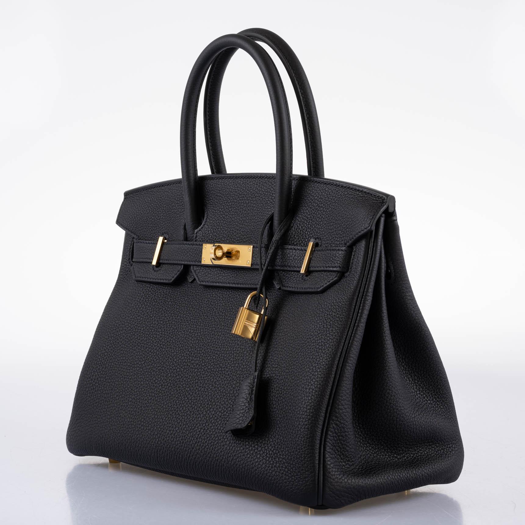 Birkin 30 Black Togo Gold Hardware - 2021, Z