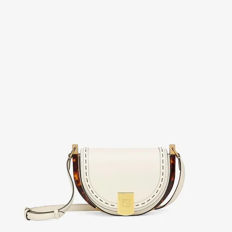 White Moonlight Bag - Women's Leather Bag - LuxurBags