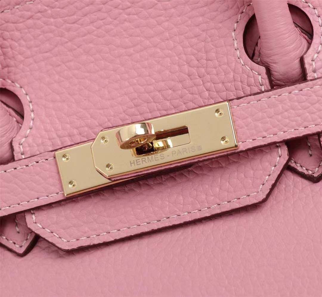 Hermès Birkin 30 Rose Confetti Epsom Palladium Hardware