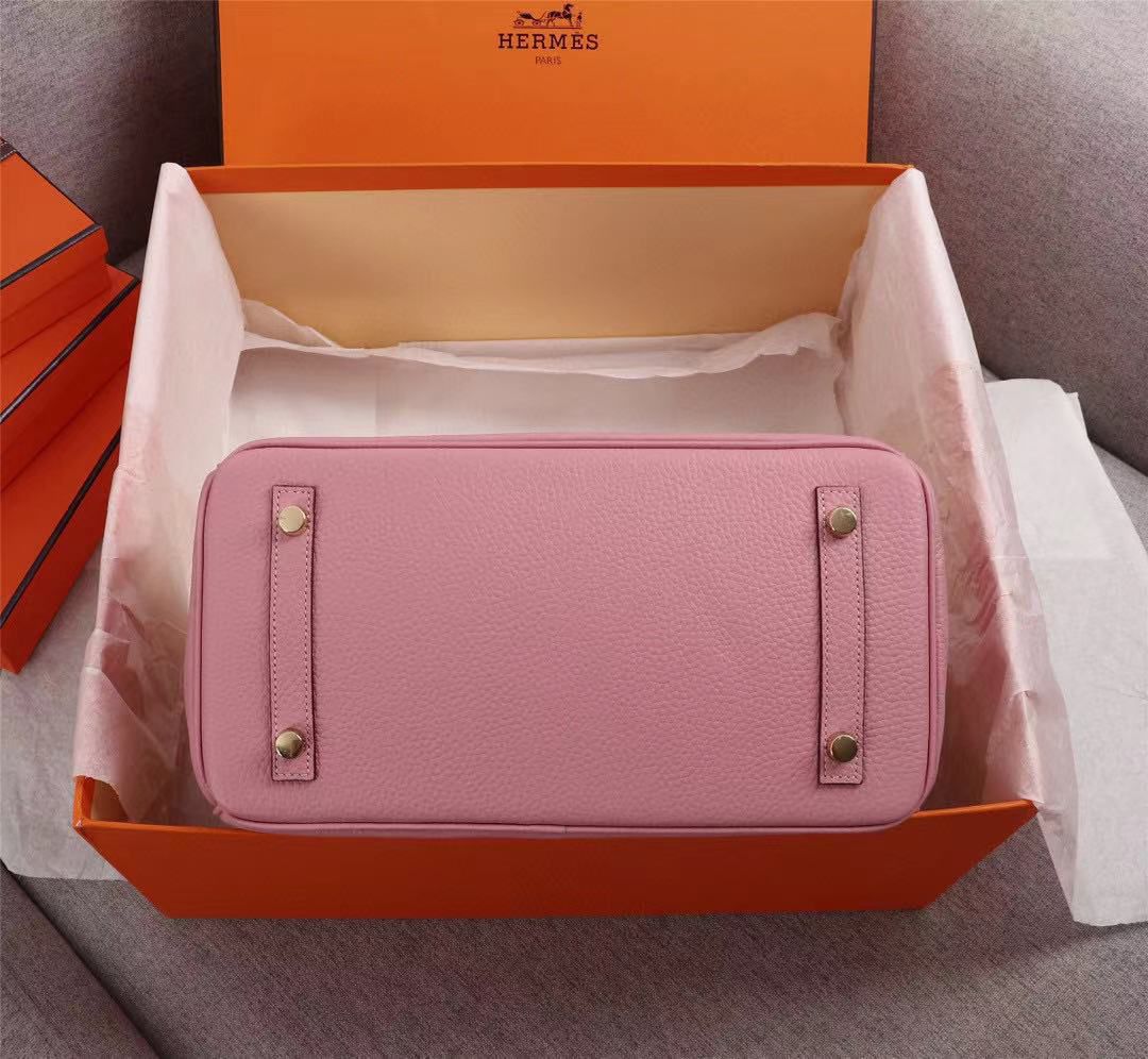 Hermès Birkin 30 Rose Confetti Epsom Palladium Hardware Bag For