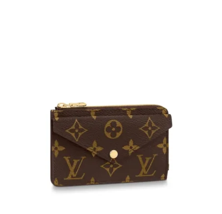 LV Card Holder Recto Verso Black - LuxurBags