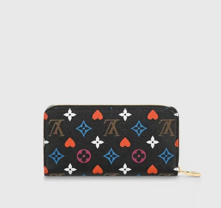 Bag Game ON Zippy Wallet Black - LuxurBags