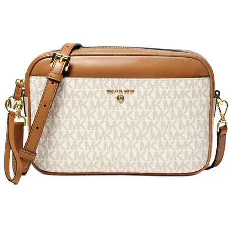 Signature Jet Set Charm Large East West Camera Crossbody - LuxurBags