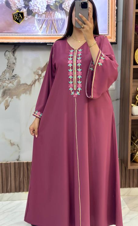 قفطان ملكي مخدوم بالقِيطان – إطلالة لا مثيل لها