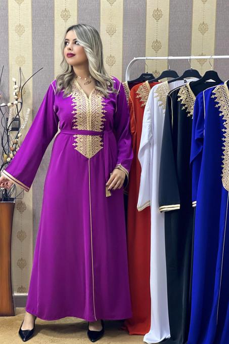 💫✨ جديد العيد 2025 | قفطان فخم بفصالة مخزنية راقية – خياطة ممتازة، ألوان مميزة، توصيل مجاني والدفع عند الاستلام | للطلب والاستفسار اتصلي بنا على: 0617463456 💫✨