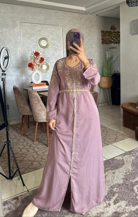 🔰مع قفطان بالحزام المطروز في الظهر 🔰Ziyarashop  اكتشفوا أناقة لا مثيل لها في🔰
