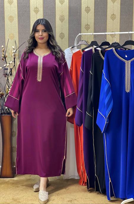 ✨ قفطان تقليدي فاخر لأناقة لا مثيل لها في رمضان 2025 ✨