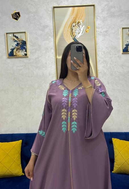 💫 قفطان كلوش فاخر – أناقة مغربية للأفراح والمناسبات 💫