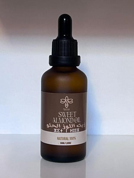 Huile d’Amande Douce – 100% Pure & Naturelle