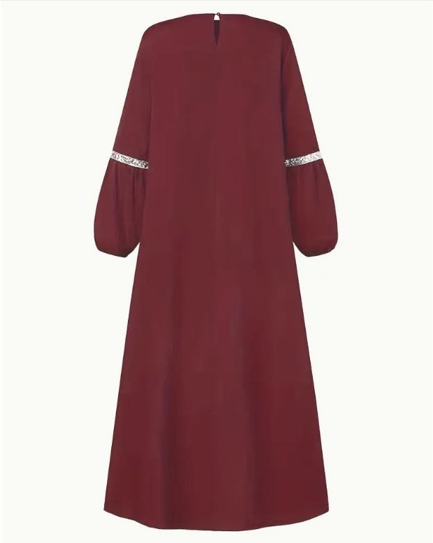 عباية فستان ناعم للمحجبات بتصميم عصري وراقي