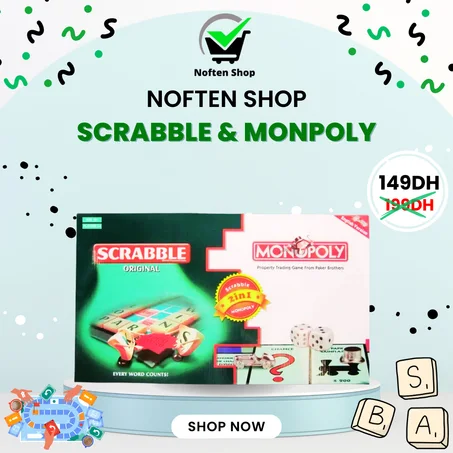 MONOPOLY & SCRABBLE
