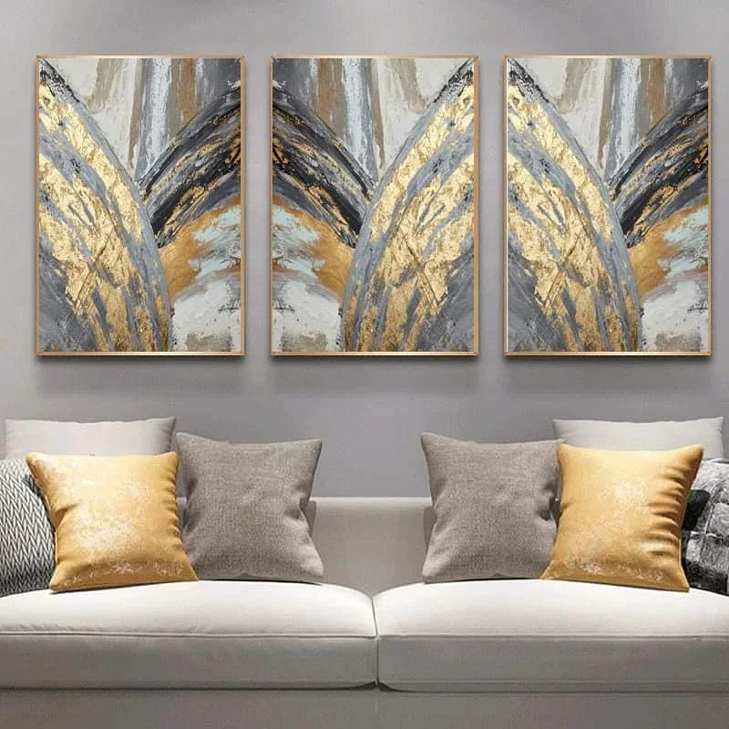 Abstract - Set Of 3 Wall Art NO.021