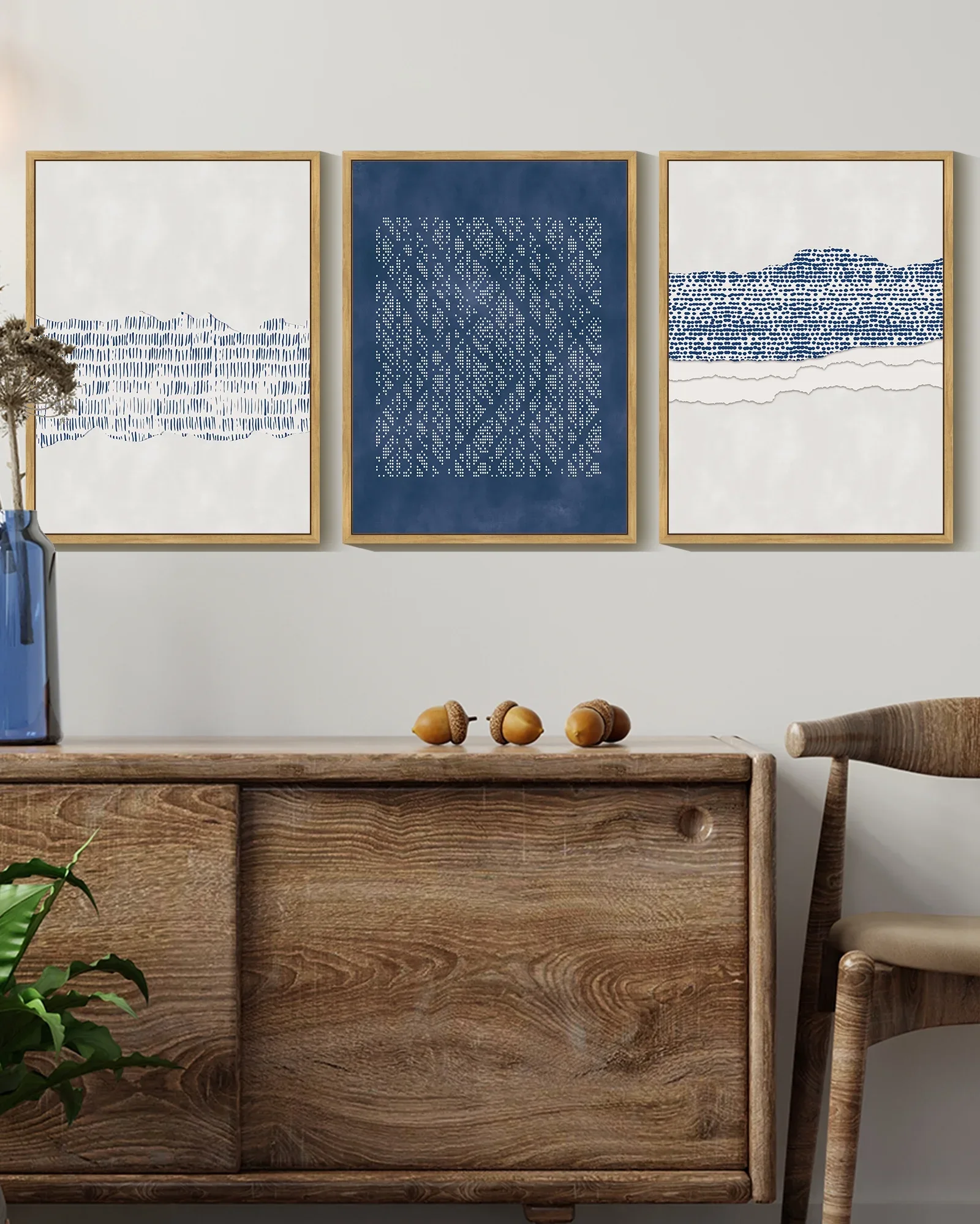 Abstract - Set Of 3 Wall Art NO.017