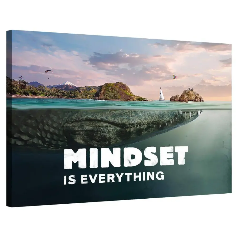 Mindset is everything (Crocodile)