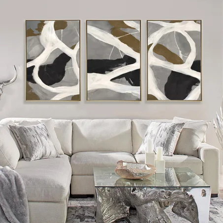 Abstract - Set Of 3 Wall Art NO.011