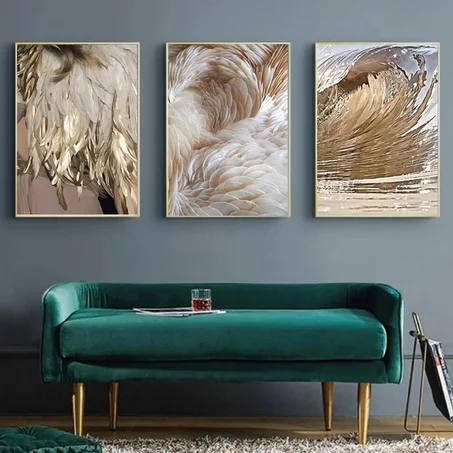 Abstract - Set Of 3 Wall Art NO.019