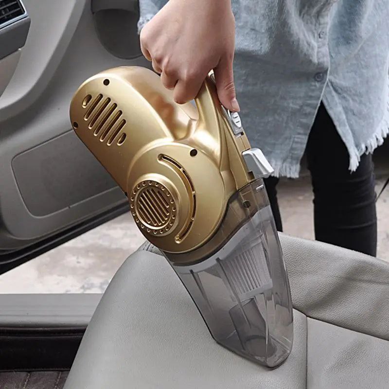 Aspirateur de Voiture Portable en Plastique 4 In 1 Multifonctionnel