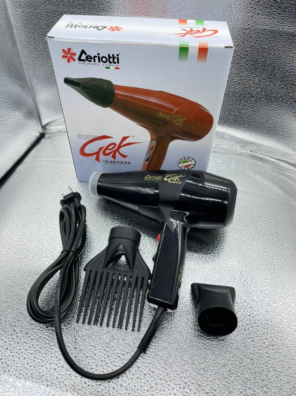 Gek Séchoir à cheveux CERIOTTI 3800W