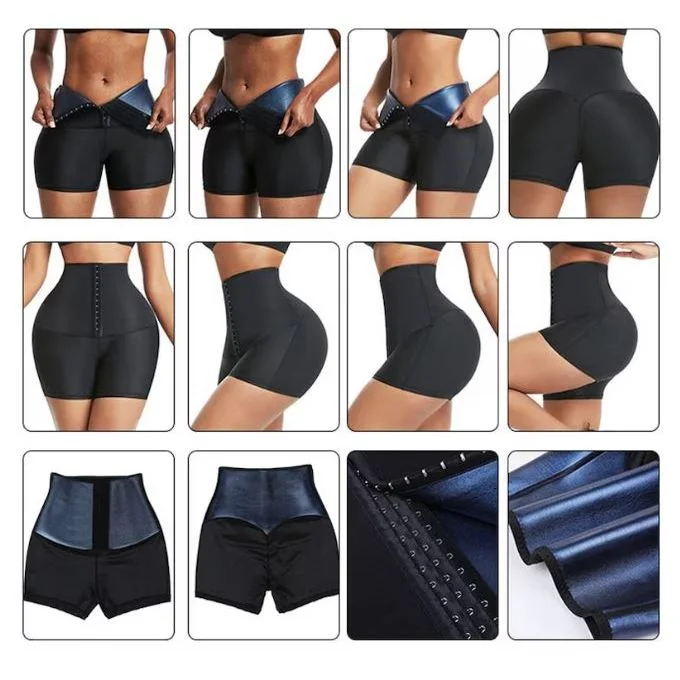 Pantalon court amincissant, Short ventre chaud Leggings de Fitness effet Sauna