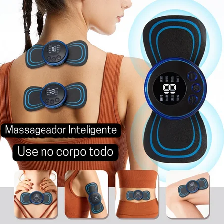 Masageador corporal 8 pressões