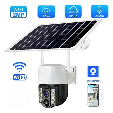 بالطاقة الشمسية  Wifi  كاميرا مراقبة