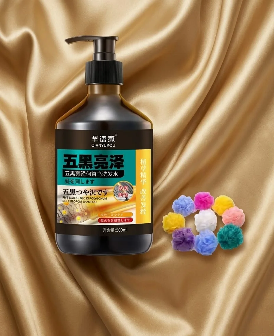 Shampooing Five Blacks Gloss – 500ml