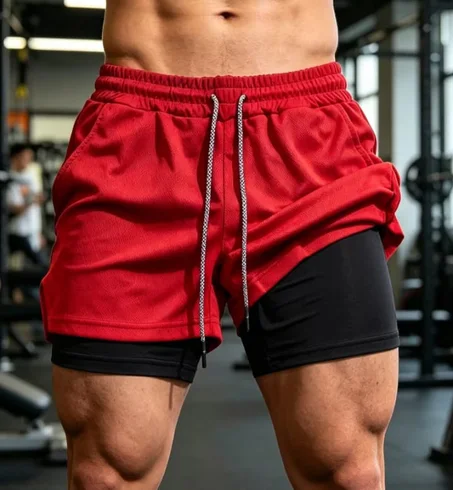 shorts 2 in 1 power fit