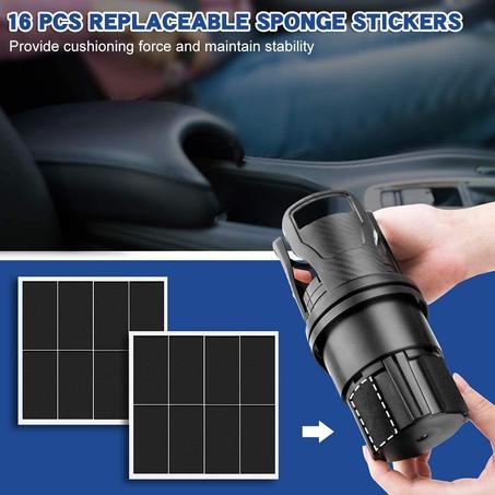 Double Cup Holder For Car حامل أكواب مزدوج للسيارة