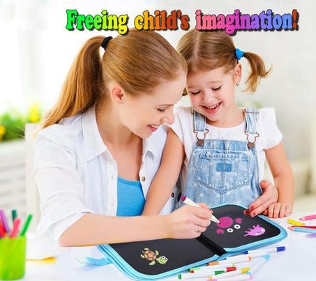 Blackboard Book Children كتاب رسم للأطفال