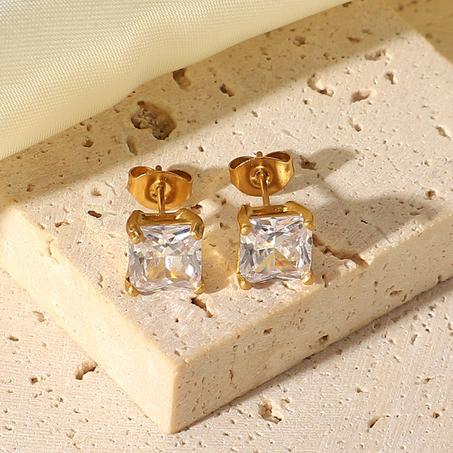 Boucles d'oreilles Little diamond