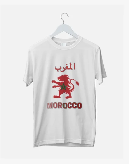 Morocco lion قميص المغرب