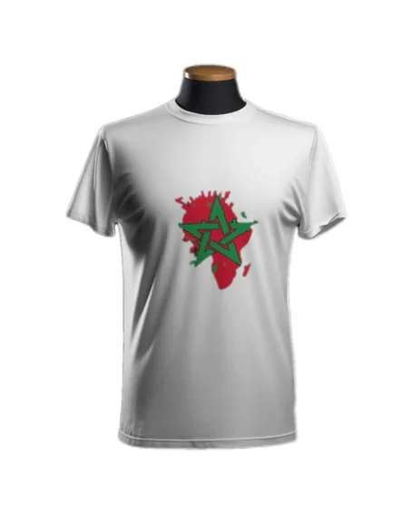 قميص المغرب تصميم أفريقيا
