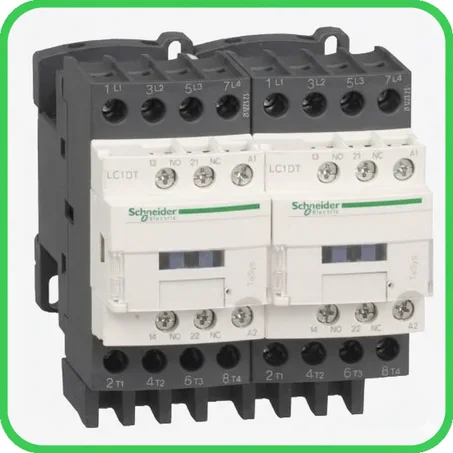Inverseur contacteur en 4 pôle