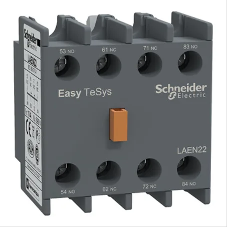 LAEN22 Compact NS - bloc de contacts auxiliaires - pour LC1E/CAE - 2F+2O - simple Tesys