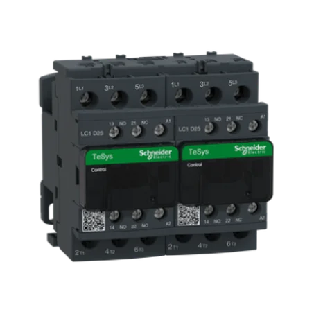LC2D25B7 TeSys LC2D - contacteur inverseur - 3P - AC-3 440V - 25A - bobine 24 VAC