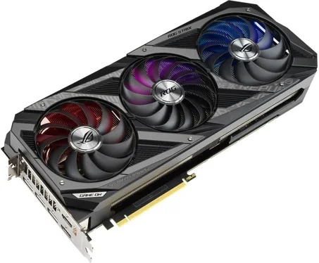 ASUS - GeForce RTX 3080 10GB GDDR6X PCI Express 4.0 Strix Graphics Card - Black