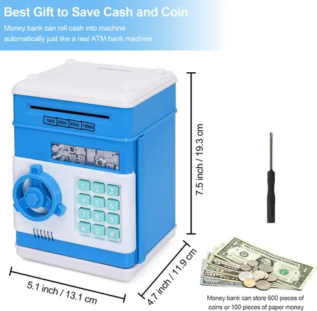 حصالة النقود الصغيرة المخصصة لتعليم الأطفال مهارات إدارة الأموال الأساسية