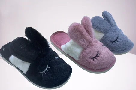 Pantoufle femmes chaussure de salon pantoufles talon compensé