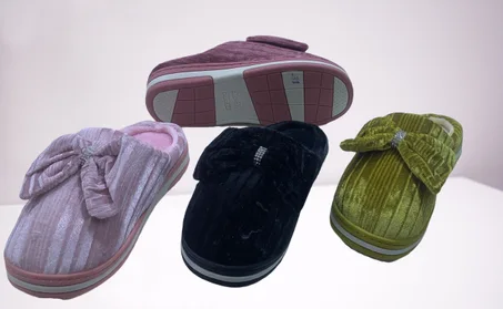 Pantoufle femmes chaussure de salon pantoufles talon compensé