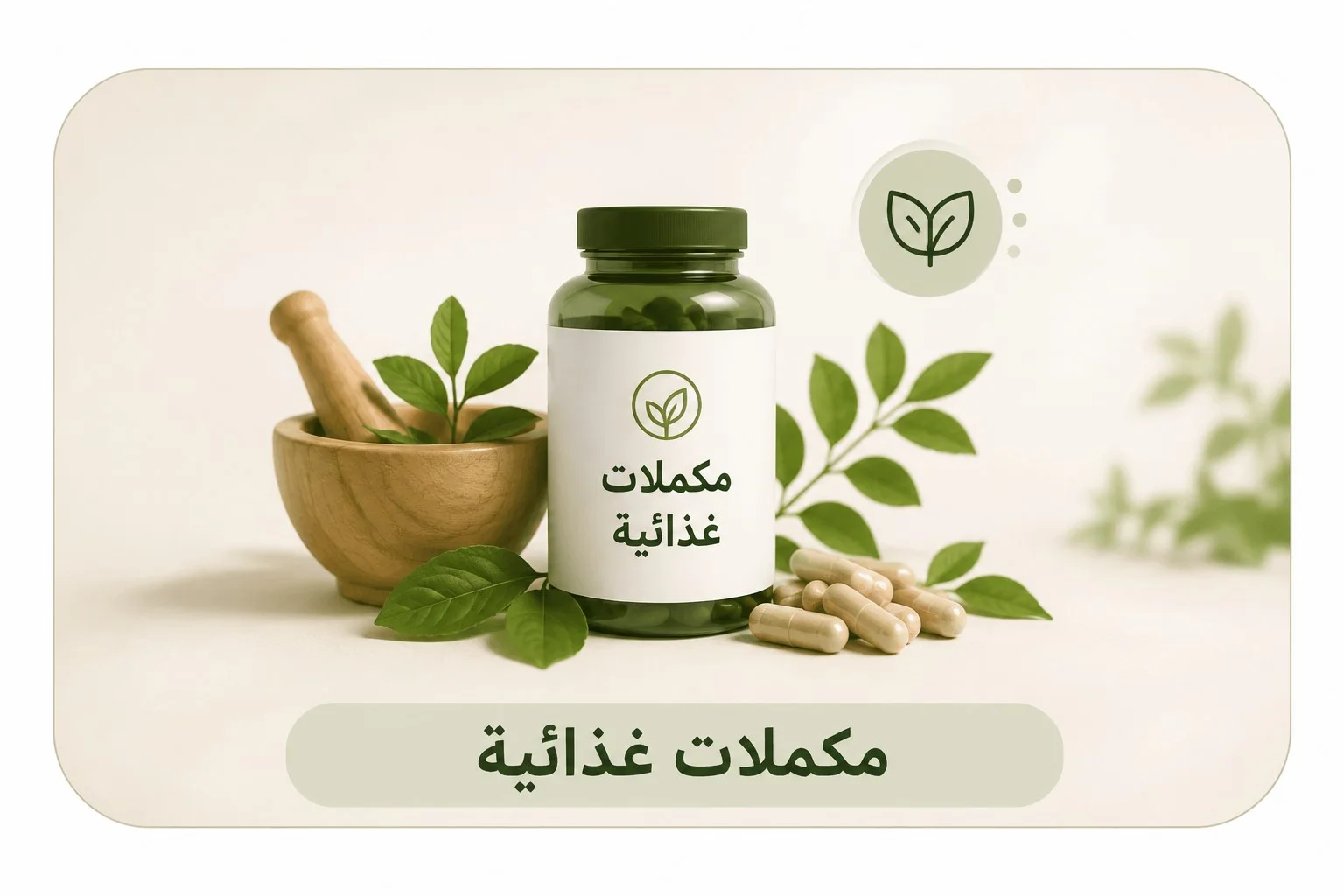 🌿 المكملات الغذائية