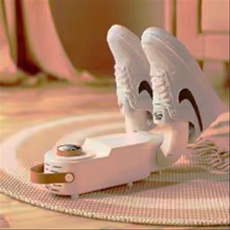 مجفف أحذية قابل للتعديل مع مؤقت ذكي، تجفيف سريع، مزيل للروائح الكريهة، جهاز تدفئة أحذية منزلي، 2025