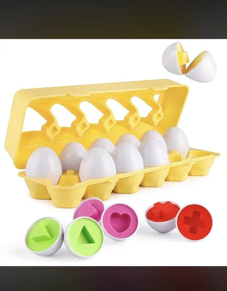 OEuFs assortis montessori