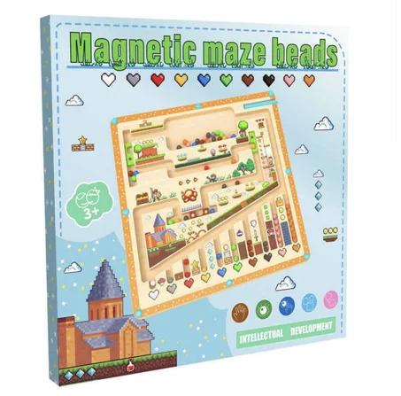 magnetic maze beads